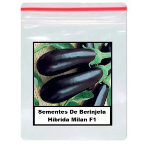 Sementes de Berinjela Híbrida Milan F1