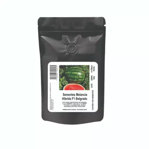 Sementes Melancia Hibrida F1 Belgrado