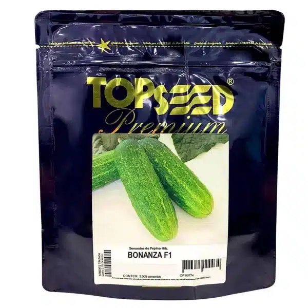 As Sementes De Pepino Bonanza F1 são ideais para produtores que buscam uma variedade híbrida de alta produtividade e qualidade. O Bonanza F1 é conhecido por seus frutos uniformes, resistência a doenças e excelente adaptação a diferentes condições de cultivo. Essa variedade é indicada tanto para consumo fresco quanto para o mercado de picles, oferecendo versatilidade e alta demanda no mercado.